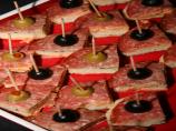 Salami & Sun-Dried Tomato Wedges