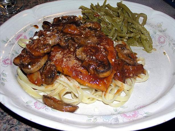 Chicken Marsala. Photo by J Bowen