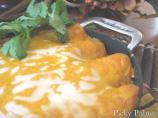 Fiesta Chicken and Spinach Enchiladas
