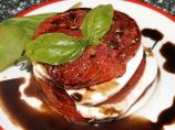 Roasted Tomato and Mozzarella Salad With Balsamic Reduction