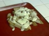 Roasted Potatoes With Gorgonzola Cheese Sauce