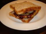 Delicious Chicken Burger With Unagi Sauce
