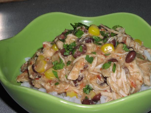Kickin' Creamy Chicken Stew in a Slow Cooker. Photo by TeresaS