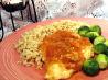 Pan Roasted Chicken With Bourbon Peach Glaze