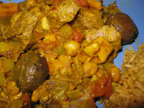 Moroccan Spiced Veal. Photo by threeovens