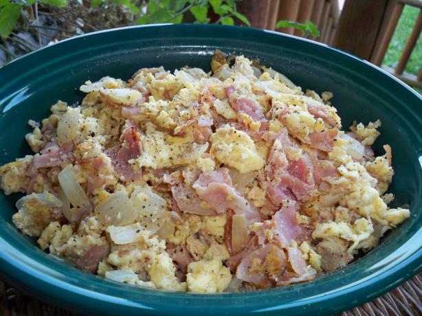 Ham and Eggs With Parmesan. Photo by Lainey6605