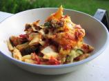Rustic Baked Pasta With Roasted Vegetables and Sausage
