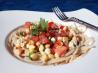 Summer Tomato-Corn Salsa Cruda (Raw Sauce) for Pasta. Recipe by Prose