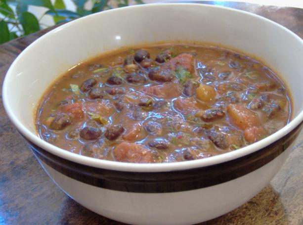 Frijoles Negro Barrachos Aka Drunk Black Beans. Photo by Mama's Kitchen (Hope)