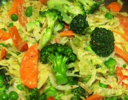 Russ's Vegetable Melange. Photo by JustJanS
