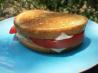 Grilled Swiss & Tomato on Rye. Recipe by JanuaryBride