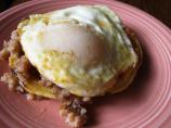 Open-Face, Meatless Breakfast Sandwich