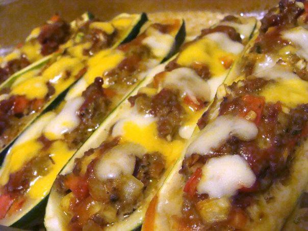 Stuffed Zucchini. Photo by yamakarasu