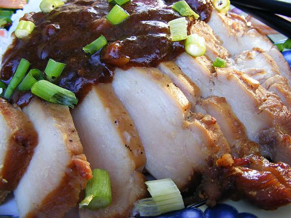 Chicken With Hoisin Tea Sauce. Photo by Lavender Lynn