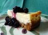 Cheesecake With Minted Blackberries. Recipe by Little Suzy Homemaker
