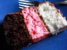 Fun Neapolitan Birthday Cake. Recipe by Treva W