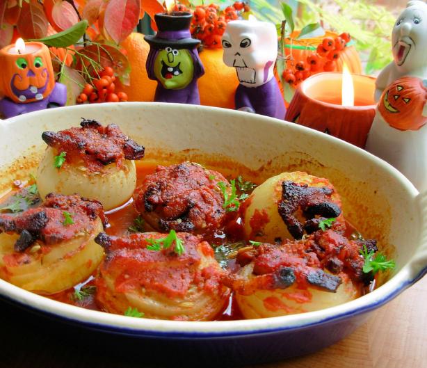 Baked Onions With Dill. Photo by French Tart