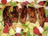 Raspberry-Chili Tuna on Greens