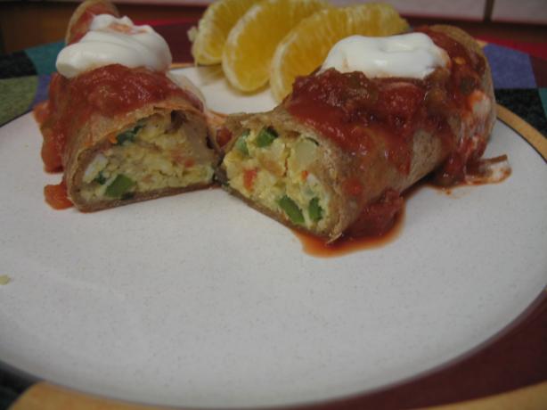 Weight Watchers Breakfast Enchilada. Photo by punkyluv
