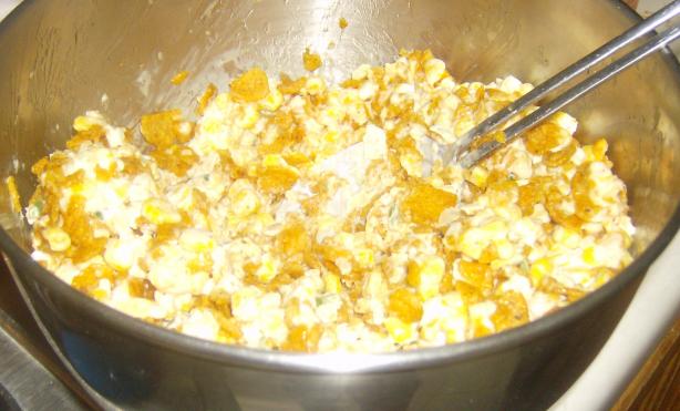 Delicious Corn Salad. Photo by Marie Nixon