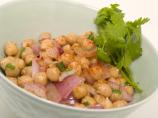 Warm Chickpea Salad With Ginger. Photo by FolkDiva