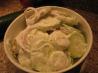 Creamy Cucumber & Sweet Onion Salad W/Dill Horseradish Dress