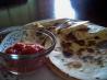 Swiss Cheese and Cream Cheese Quesadilla. Recipe by Chef_Hannah
