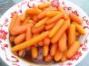 Pineapple Juice/Brown Sugar Glazed Baby Carrots. Recipe by Leslulu