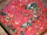 Basil, Spinach & Tomato Pork Strips