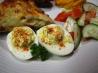 Elegant De-Viled Eggs. Recipe by Cookgirl