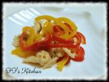 Lemony Chicken With Bell Pepper