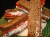 Bacon, Horseradish, and Tomato Sandwiches. Recipe by Mrs.Jack