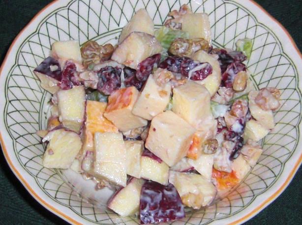 Apple and Cheese Salad. Photo by KateL