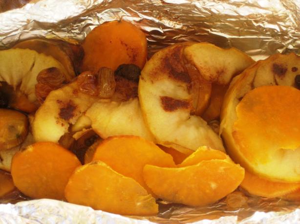 Cranberry, Apple, and Sweet Potato Packet. Photo by Pneuma