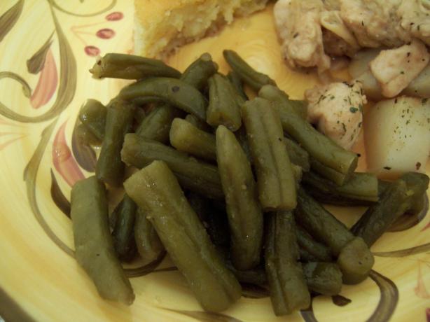 Sherry Halt's Green Beans. Photo by Bobtail