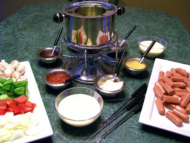 First Day of School Fondue Supper. Photo by * Pamela *
