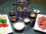 First Day of School Fondue Supper
