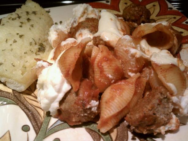 Cheesy Italian Meatball Casserole. Photo by tamalita62