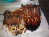 Rack of Lamb With Cilantro- Mint Sauce