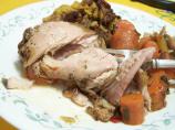 Garlic and Wine Braised Chicken (Dark Meat)