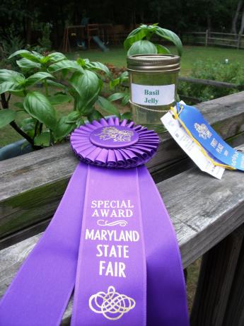 Basil Jelly. Photo by Maryland Jim