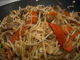 Spicy Orange Lamb and Noodle Stir-Fry