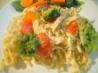 Creamy Pasta With Chicken, Broccoli and Basil - Low Fat Version. Recipe by LifeIsGood