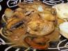 Chicken With Pearl Onion and Cremini Mushroom Sauce. Recipe by Krista Roes