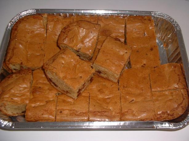 Cheryl's Sinfully Delicious Bombshell Blondies. Photo by senseicheryl