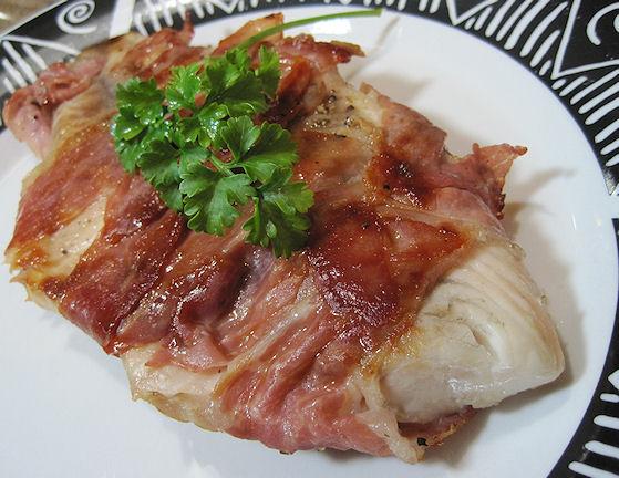 Super Quick Prosciutto Wrapped Fish. Photo by Sandi (From CA)