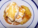 Caramel Grilled Pineapple Sundaes