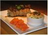 Portobello Smothered Pork Tenderloin Stuffed W/Parmesan Broccoli