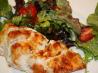 Parmesan-Crusted Chicken With Arugula Salad