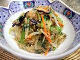 Korean Chap Chae (Vegetarian)